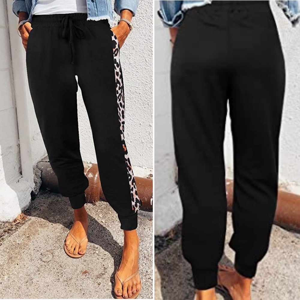 Black Soft Casual Joggers NWT